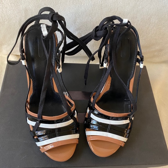 NEW Topshop sandals ankle wrap 5.5 - Picture 2 of 7